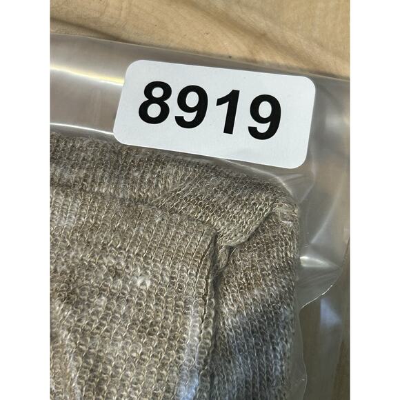 J Crew Linen Blend Sweater Womens XS Tan Light Knit Pullover V Neck Neutral - Picture 9 of 9